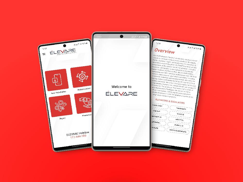 Elevare - Main Dashboard