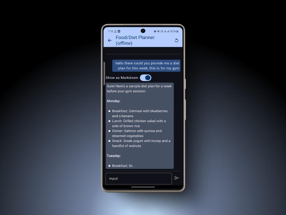 AI Diet Planner - App Screenshots